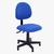 1 Peça Capa X Cadeira Pra Escritório Assento+encosto Oferta Azul