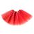 1 Saia De Tule Tutu Adulto Glitter Brilho Carnaval 40 Cm VERMELHO