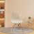 10 Capas De Cadeira Charles Eiffel Nordic Eames Luxo Sala Quarto Malha Gel Premium Moderna Palha