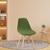10 Capas De Cadeira Charles Eiffel Nordic Eames Luxo Sala Quarto Malha Gel Premium Moderna Verde Oliva