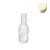 10 Mini Garrafinhas Frascos De Plástico Pet 50ml C/ Tampa colorida Para festa decoração branco