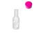 10 Mini Garrafinhas Frascos De Plástico Pet 50ml C/ Tampa colorida Para festa decoração pink