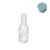 10 Mini Garrafinhas Frascos De Plástico Pet 50ml C/ Tampa colorida Para festa decoração transparente