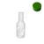 10 Mini Garrafinhas Frascos De Plástico Pet 50ml C/ Tampa colorida Para festa decoração verde escuro