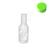 10 Mini Garrafinhas Frascos De Plástico Pet 50ml C/ Tampa colorida Para festa decoração verde limao