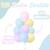 100 Unidades - Balões Bexiga Candy Colors/tons Pastel - N 9 Sortido