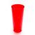 12 Copos Long Drink Acrílico Cristal Colorido 330ml Festas Vermelho