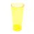 12 Copos Long Drink Acrílico Cristal Colorido 330ml Festas Amarelo Neon