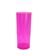 12 Copos Long Drink Acrílico Cristal Colorido 330ml Festas Pink Neon