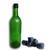 12 Garrafa de Vidro Vinho Verde 750ml C/Tampa e Lacre Licor Preta