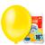 12 Unidades Balão Bexiga Liso Redondo Número 16 Polegadas Pic Pic - Balões Bexigas Várias Cores Para Festas e Comemorações Amarelo