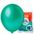 12 Unidades Balão Bexiga Liso Redondo Número 16 Polegadas Pic Pic - Balões Bexigas Várias Cores Para Festas e Comemorações Verde Menta