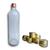 15 Garrafas de Vidro Gin Vodka Eternity 950ml C/Tampa+Lacre Dourado