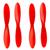 2 Kit Helices Quadricoptero Drone Hubsan X4 H107 H107d H107 Vermelho