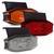 2 lanterna sinaleira led lateral caminhão baú carreta 12v24v RUBI (VERMELHO)