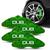 2 Par Capa Pinça De Freio Dub Tunning Mini One Paceman Todos Verde