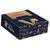 20 Caixa Kraft Presente Pascoa Para 4 Doces Quadrada 8x7,5x4 azul escuro