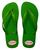 20 Pares Chinelo Verde Limao Slim  - 33 ao 40 - Atacado Grade Fechada Verde lima, O