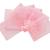 25 Sacos de Organza 20x30cm Cores Saquinho Tule Tecido Voil Embalagem Grande Lembrancinha Festa Rosa Claro