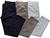 3 calças masculinas basica sarja slim alto com elastano Alto padrão de qualidade e conforto Basica preto, Caqui, Branco