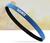 3 Headband Faixa De Cabeça Testeira Aolikes Sweatband Azul