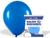 3 Unidades Balão Bexiga Liso Redondo Número 24 Polegadas Art-Latex - Balões Bexigas Várias Cores Para Festas e Comemorações Azul