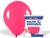 3 Unidades Balão Bexiga Liso Redondo Número 24 Polegadas Art-Latex - Balões Bexigas Várias Cores Para Festas e Comemorações Fucsia