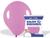3 Unidades Balão Bexiga Liso Redondo Número 24 Polegadas Art-Latex - Balões Bexigas Várias Cores Para Festas e Comemorações Rosa