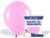 3 Unidades Balão Bexiga Liso Redondo Número 24 Polegadas Art-Latex - Balões Bexigas Várias Cores Para Festas e Comemorações Rosa Claro