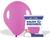 3 Unidades Balão Bexiga Liso Redondo Número 24 Polegadas Art-Latex - Balões Bexigas Várias Cores Para Festas e Comemorações Rosa Pink