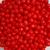 300 Bolinhas Contas Magicas Aquebeads Refil Reposição Varias Cores Bolinha Beads Grudam com Spray de Agua Vermelho