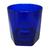 4 Copo Cristal Acrilico Whisky Bar Restaurante Bebidas 340ML Azul