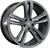 4 rodas gt7 vw modelo tiguan r-line / aro 19x8,5 / (5x100) et43 Grafite Brilhante