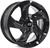 4 rodas kr k60 hyundai hb20 / aro 15x6 / (4x100) et36 Black Piano