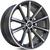 4 rodas kr k63 modelo eclipse / aro 17x7 / (5x100) et32 Grafite fosca diamantada