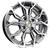 4 rodas kr m16 modelo onix / aro 15x6 / (4x100) et40 Grafite diamantada