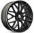 4 rodas kr m30 esportiva chevrolet/ aro 18x8 / (5x105) et40 Preta Borda Diamantada