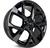 4 rodas kr s47 toyota yaris, etios / aro 15x6 / (4x100) et39 Black Piano