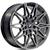 4 rodas raw b44 modelo bmw m3 g80 / aro 19x8 / (5x120) et35 Grafite Diamantada