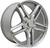 4 rodas zeus zwma2 mercedes c 200 / aro 19x8,5 / (5x112)et42 Prata Diamantada