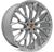 4 rodas zeus zwpc1 modelo hre p200 / aro 22x9 / (5x108) et45 Prata