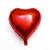 5 Balão Metalizado Coração 45cm (Escolha A Cor) Festa Decoração Dia Dos Namorados Casamento vermelho