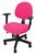 5 Capa de cadeira para escritorio em Malha Qualidade Cortex Rosa