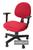 5 Capa de cadeira para escritorio em Malha Qualidade Cortex Vermelho