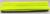 5 metros de elástico chato cor neon flúor largura 7mm - cor cítrica fluorescente  AMARELO NEON
