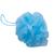 5 Unid Esponja Bucha de Nylon para Banho (8cm) (Sintética) Azul bebê