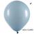 50 Balão Bexiga Redondo 9" - Art latéx - Diversas cores Liso Aniversário Festa Batizado Decoração Profissional Azul Claro