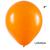 50 Balão Bexiga Redondo 9" - Art latéx - Diversas cores Liso Aniversário Festa Batizado Decoração Profissional Laranja