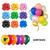 50 Balão Bexiga Redondo 9" - Art latéx - Diversas cores Liso Aniversário Festa Batizado Decoração Profissional Sortido