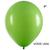 50 Balão Bexiga Redondo 9" - Art latéx - Diversas cores Liso Aniversário Festa Batizado Decoração Profissional Verde Lima